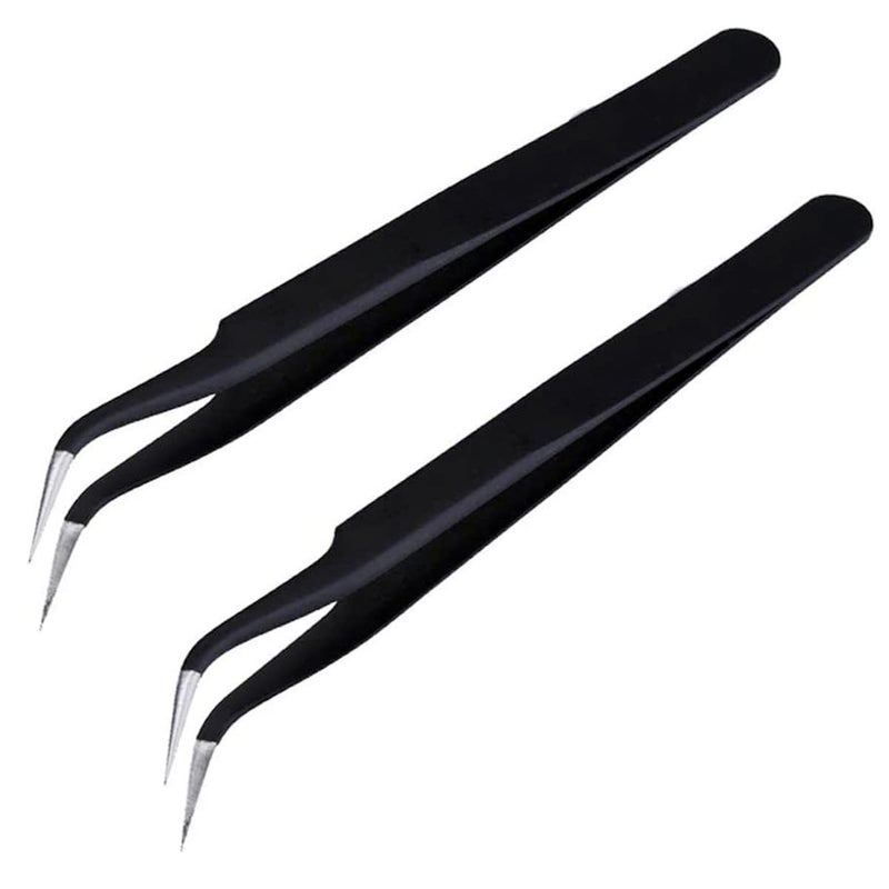 ZaneGear Fondant Tool Sharp Head Tweezers for Sugar Pearls  Candy Beads - Set of 2 - Image 1